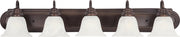 Essentials 5 Light Bath Vanity Light in Oil Rubbed Bronze