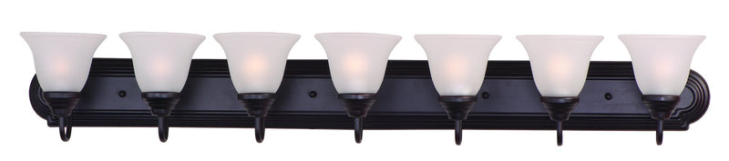 Essentials 7 Light Bath Vanity Light in Oil Rubbed Bronze