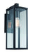 Oxford 1-Light Wall Lantern in Black with Clear Glass