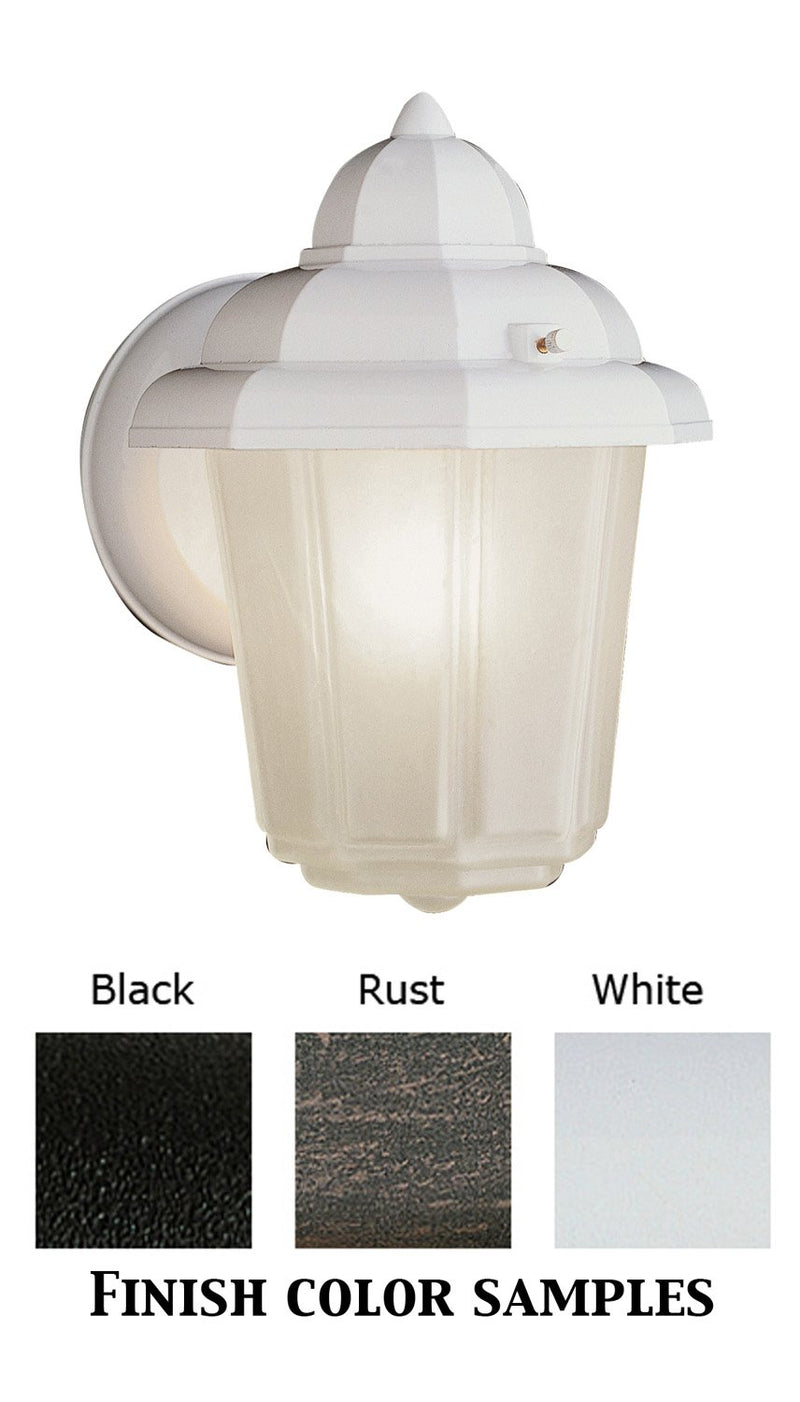 Dale 8.5" Outdoor Wall Lantern in Rust