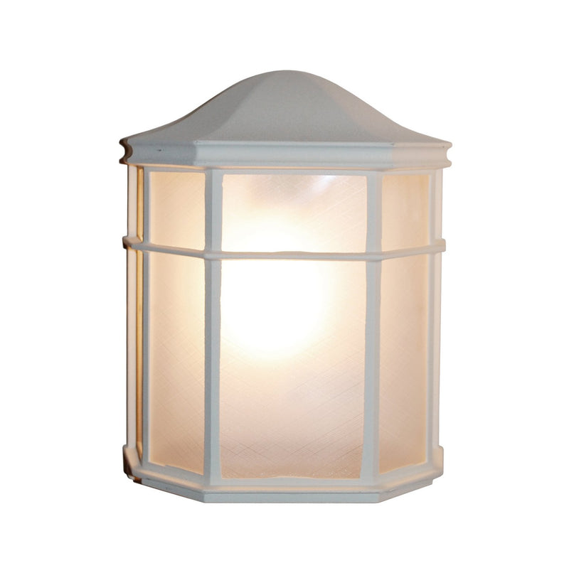 Andrews 9.75" Outdoor Pocket Lantern in White