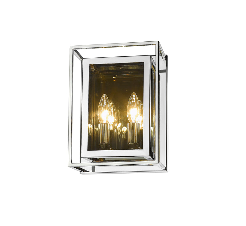 Infinity 2 Light 8.25" Wall Sconce in Chrome