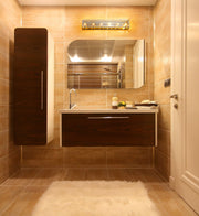 Infinity 4 Light 24" Vanity in Chrome in a room setting