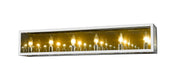 Infinity 6 Light 36" Vanity in Chrome