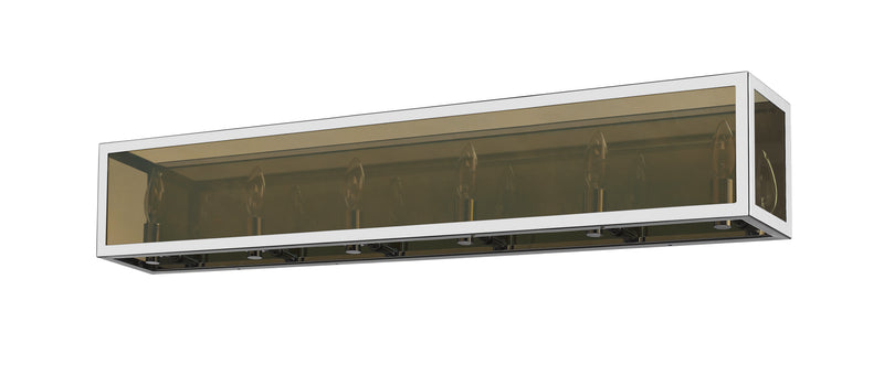 Infinity 6 Light 36" Vanity in Chrome