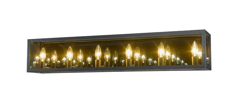 Infinity 6 Light 36" Vanity in Misty Charcoal