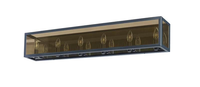 Infinity 6 Light 36" Vanity in Misty Charcoal