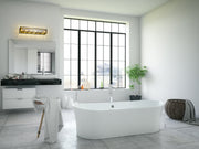 Infinity 6 Light 36" Vanity in Misty Charcoal in a room setting