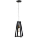 Gatlin 1-Light Pendant in Rubbed Oil Bronze