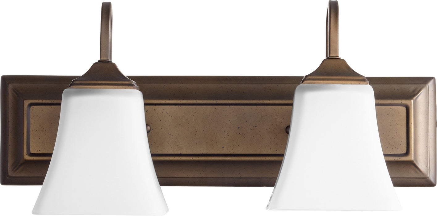 Transitional Vanity in Oiled Bronze
