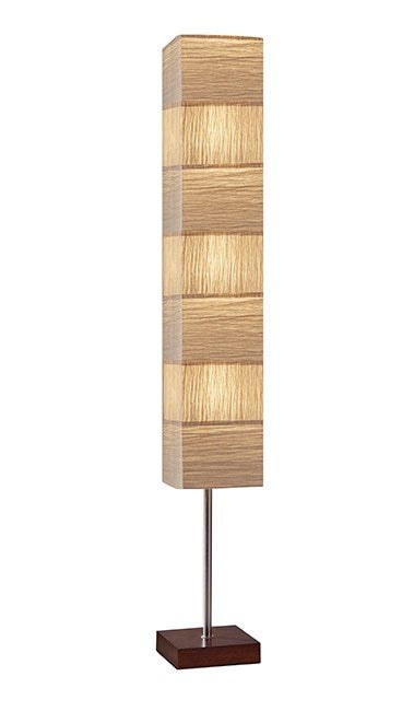 Sahara 3-Light Floor Lamp in Brushed Steel