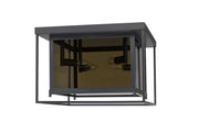 Infinity 4 Light 16" Flush Mount in Misty Charcoal