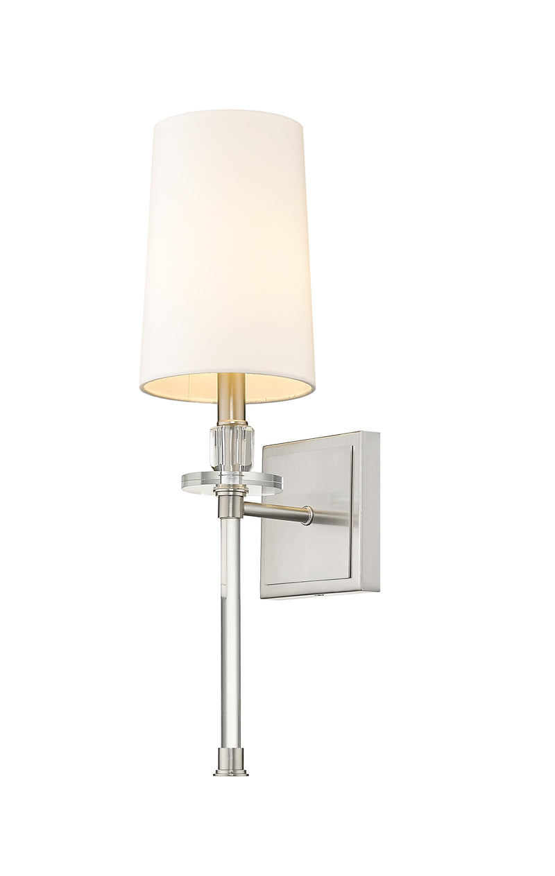 Sophia 1 Light 5.5" Wall Sconce in Brushed Nickel