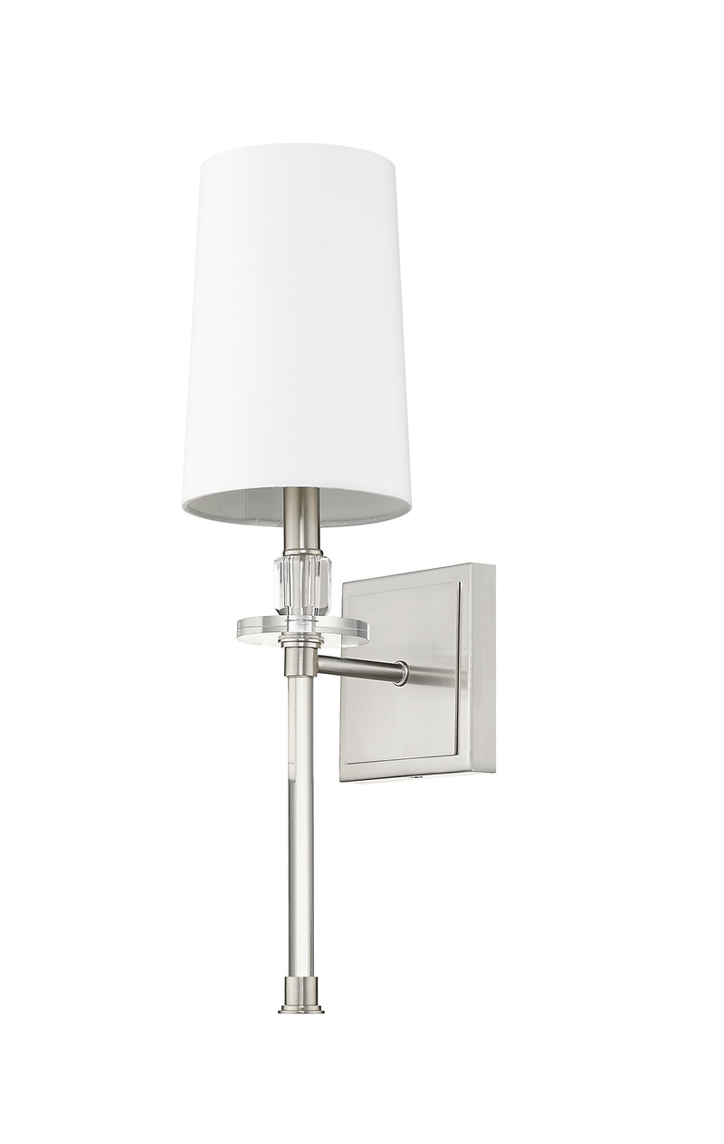 Sophia 1 Light 5.5" Wall Sconce in Brushed Nickel