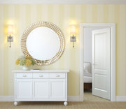 Sophia 1 Light 5.5" Wall Sconce in Brushed Nickel in a room setting
