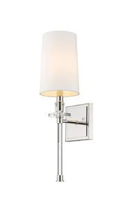 Sophia 1 Light 5.5" Wall Sconce in Polished Nickel