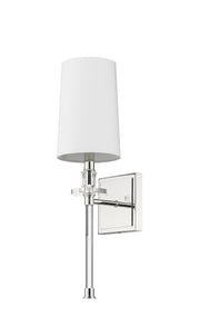 Sophia 1 Light 5.5" Wall Sconce in Polished Nickel