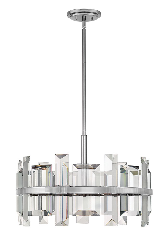 Odette 6-Light Pendant in Polished Nickel