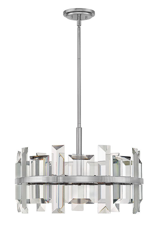 Odette 6-Light Pendant in Polished Nickel