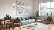Ava 1 Light 5.5" Wall Sconce in Brushed Nickel in a room setting
