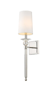 Ava 1 Light 5.5" Wall Sconce in Polished Nickel
