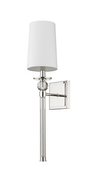 Mia 1 Light 5.5" Wall Sconce in Polished Nickel