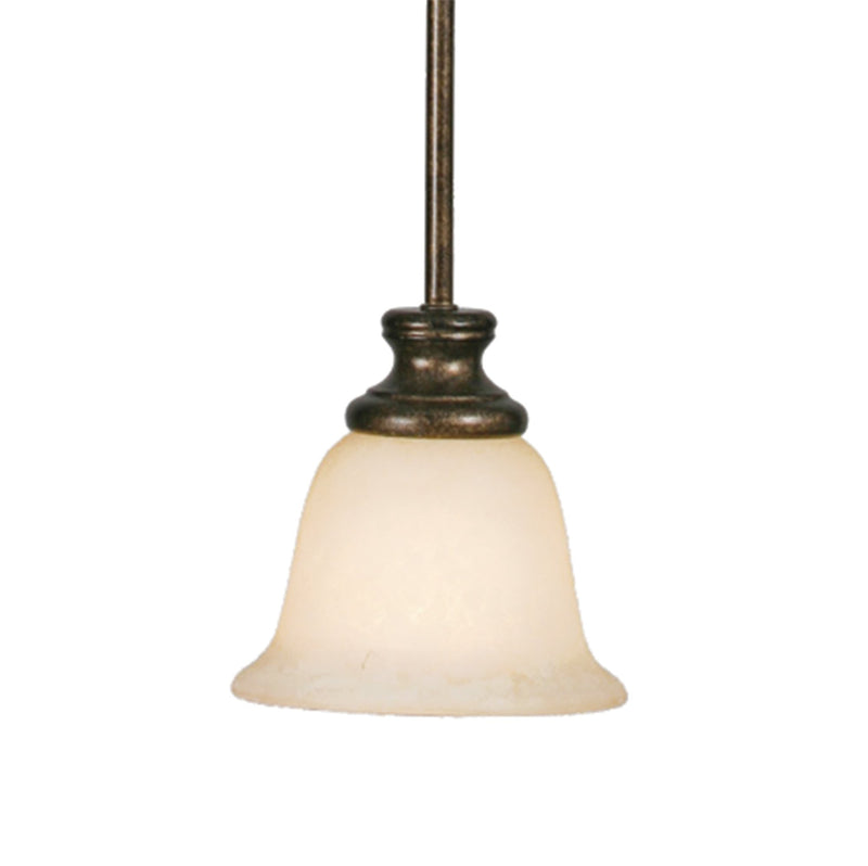 Heartwood Mini Pendant in Burnt Sienna