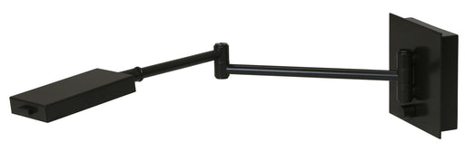 Generation Swing Arm LED Wall Lamp in architectural bronze