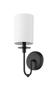 Ella 1 Light 5" Wall Sconce in Matte Black
