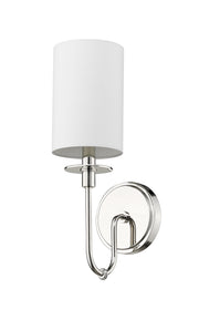 Ella 1 Light 5" Wall Sconce in Polished Nickel