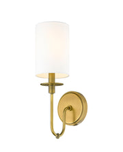 Ella 1 Light 5" Wall Sconce in Rubbed Brass