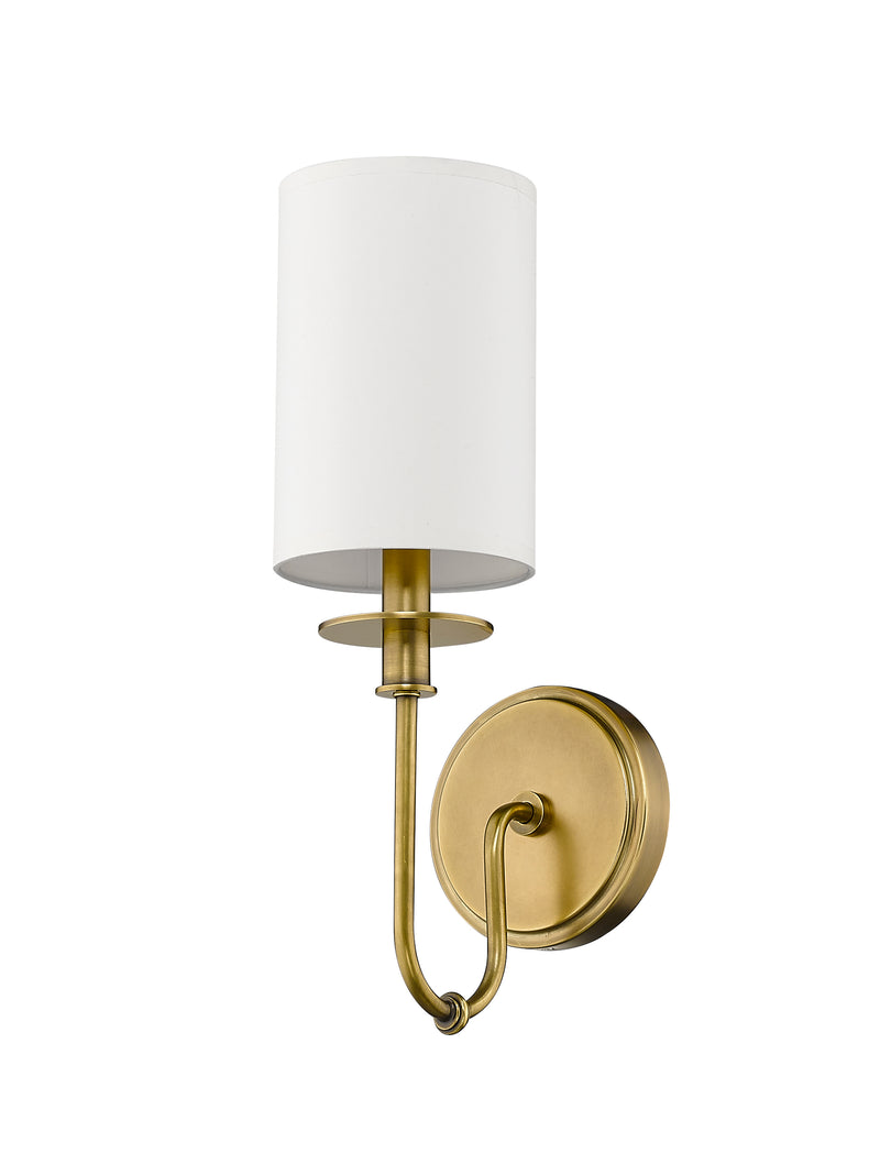 Ella 1 Light 5" Wall Sconce in Rubbed Brass