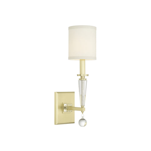 Paxton 1 Light 5" Sconce in Aged Brass