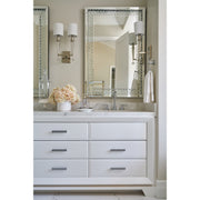 Paxton 2 Light 11.5" Sconce in Polished Nickel in a room setting