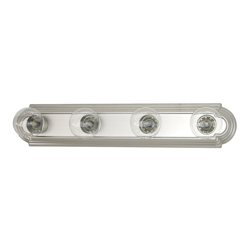 Alice 4-Light Bath Vanity Light in Matte Nickel