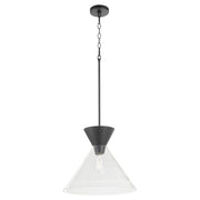 Beldar Pendant in Matte Black