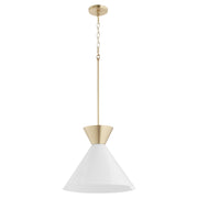 Beldar Pendant in Aged Brass