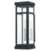 Hopewell 1 Light Outdoor Wall Lantern in Black