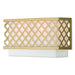 Arabesque 2 Light ADA Wall Sconce in Soft Gold