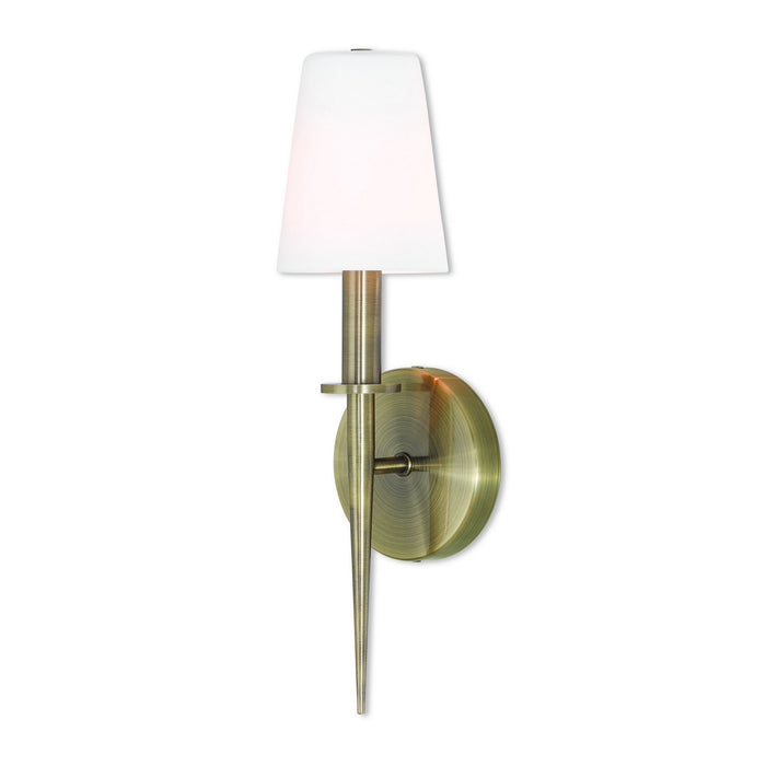 Witten 1 Light ADA Wall Sconce in Antique Brass