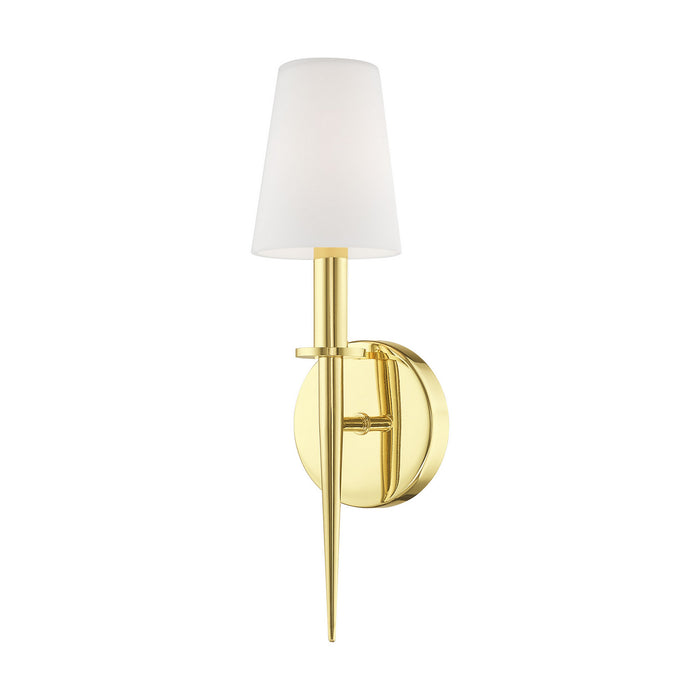 Witten 1 Light ADA Wall Sconce in Polished Brass