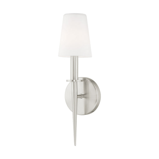 Witten 1 Light ADA Wall Sconce in Brushed Nickel