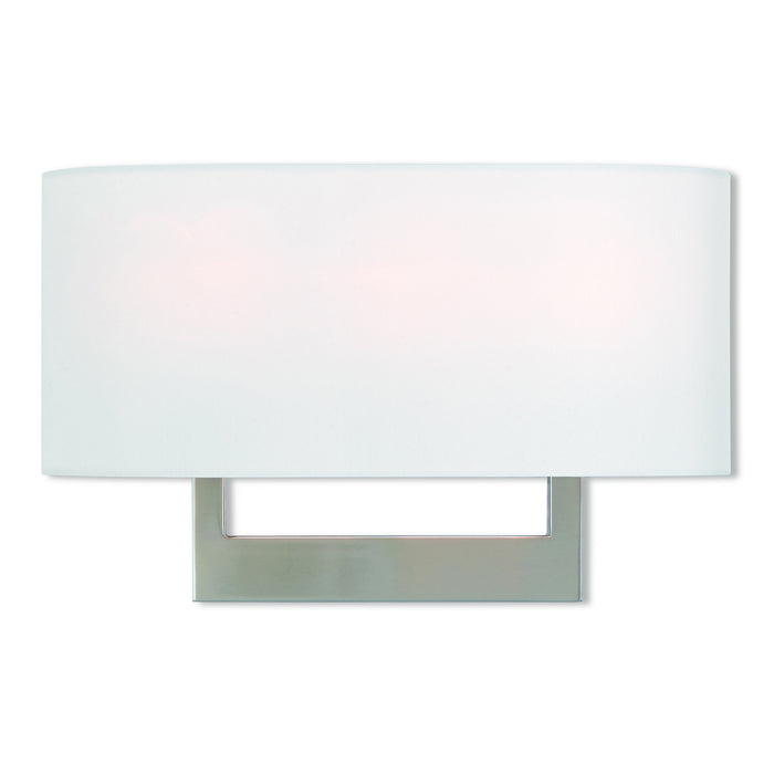 Hayworth 3 Light ADA Wall Sconce in Brushed Nickel