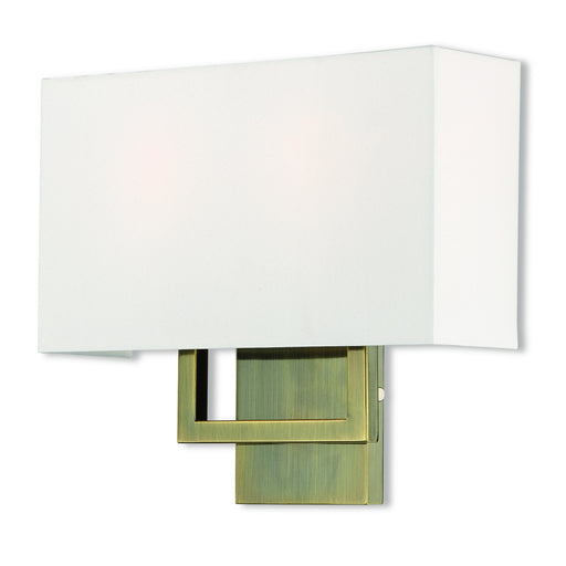 Pierson 2 Light ADA Wall Sconce in Antique Brass