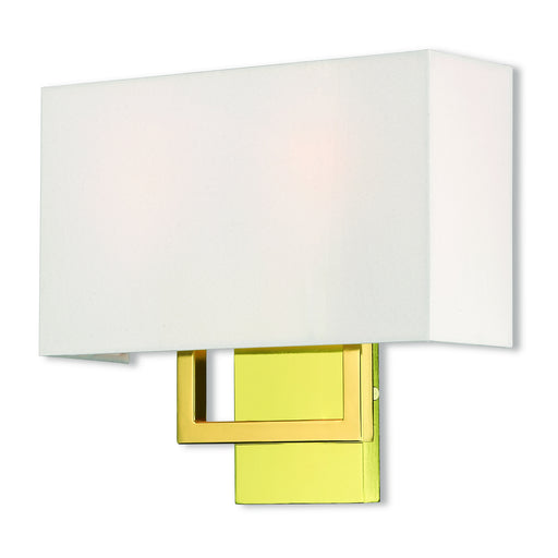 Pierson 2 Light ADA Wall Sconce in Polished Brass