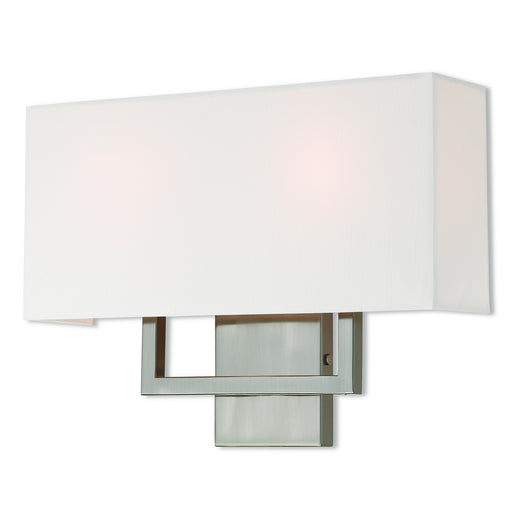 Pierson 2 Light ADA Wall Sconce in Brushed Nickel