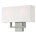 Pierson 2 Light ADA Wall Sconce in Brushed Nickel