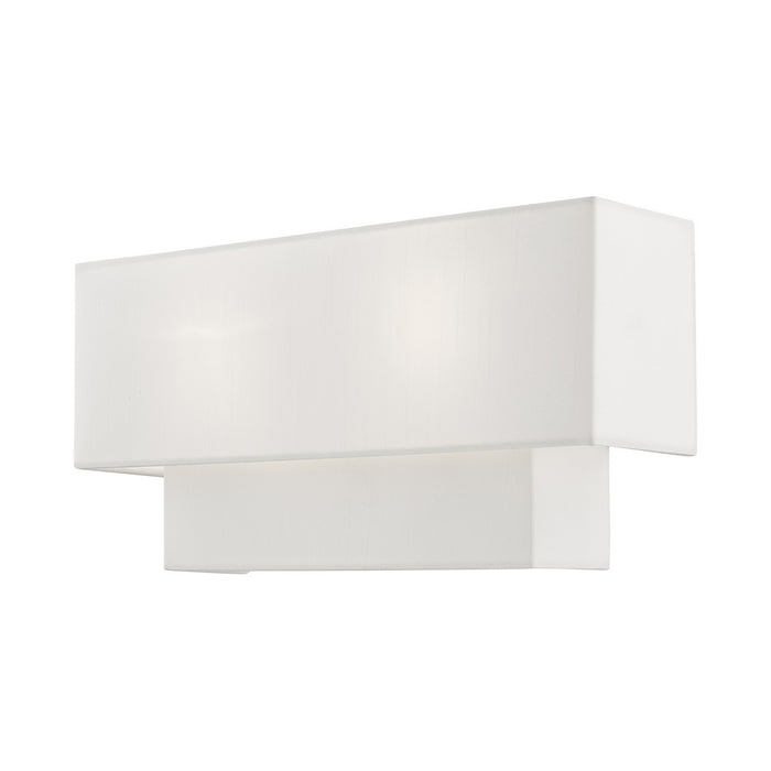 Claremont 2 Light ADA Wall Sconce in Brushed Nickel