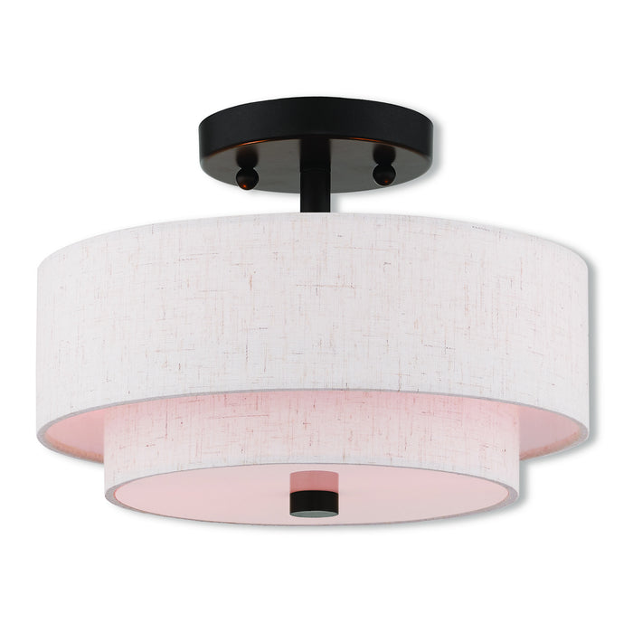 Claremont 2 Light Ceiling Mount in English Bronze