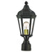 Morgan 1 Light Outdoor Post Top Lantern in Bronze